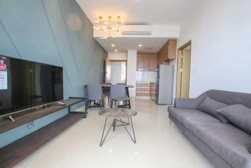 Brand New Condo 1-bedroom with gym and pool for rent in 7 Makara (Central market)