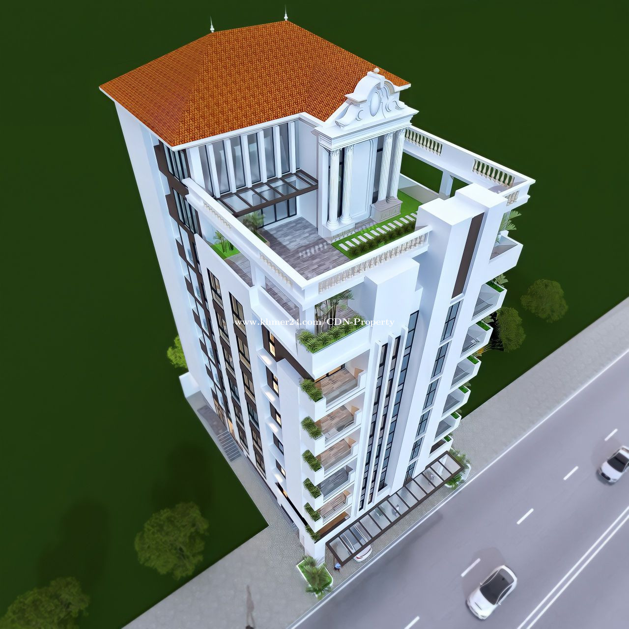 អគារខុនដូសម្រាប់លក់ Building Condo For Sale!!! in Tuol Svay Prey Muoy