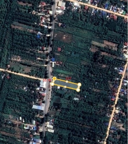 ដីទីតាំងល្អសម្រាប់លក់នៅជាប់នឹងផ្លូវជាតិលេខ1​ផ្ទាល់