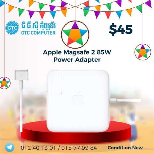 Apple Magsafe 2 85W Power Adapter in Phnom Penh, Cambodia on