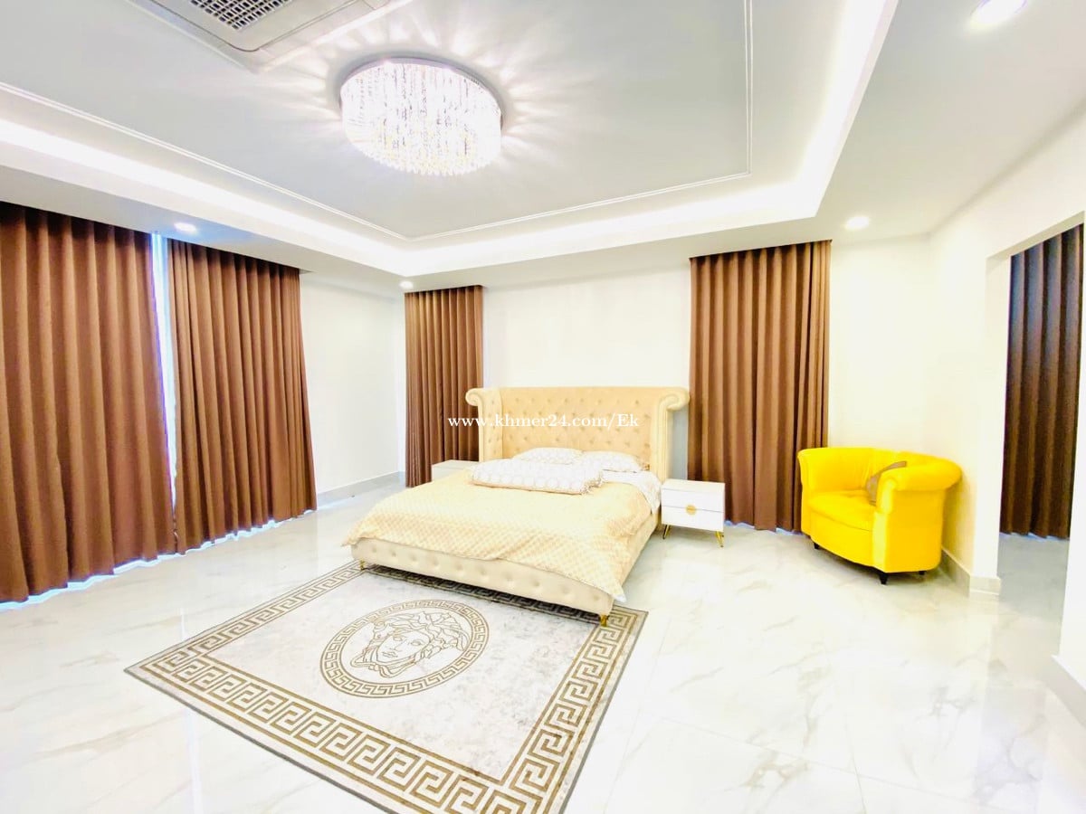 Queen Villa For Rent At Peng Huoth Beoung Snou, 05 Beds, Have Furniture