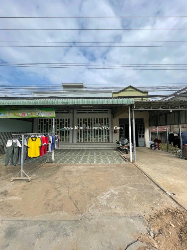 House for Rent at Bavet, Svay Rieng ផ្ទះជួលនៅបាវិតលើ (Google Map)