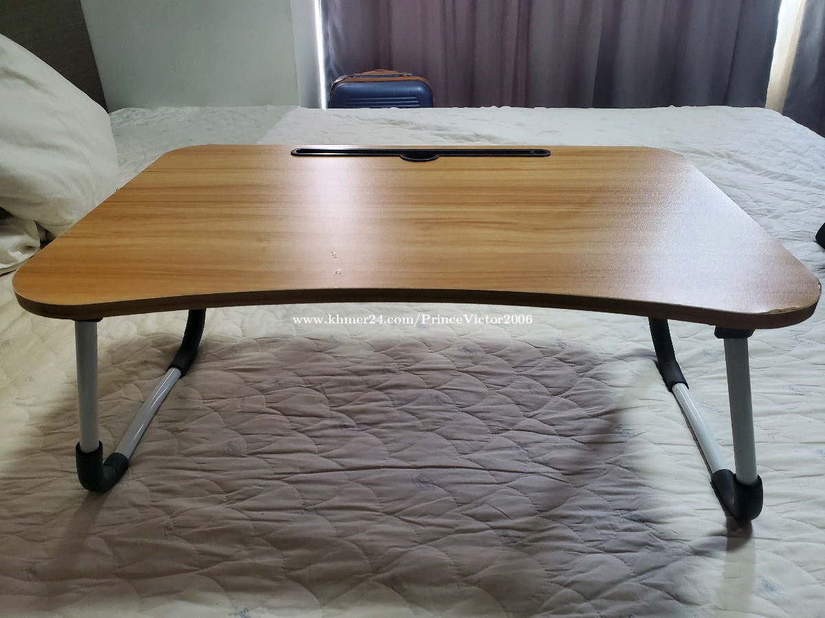 Laptop Desk Foldable Notebook Laptop Stand Bed Tabletop Desks Home Price 18.00 in Phnom Penh
