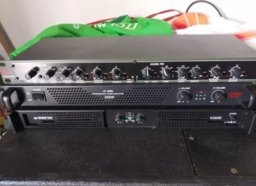 DBX 234XL cross-over ប្រពន្ធ័ច្រោះសំលេង សំរាប់ Professional Sound