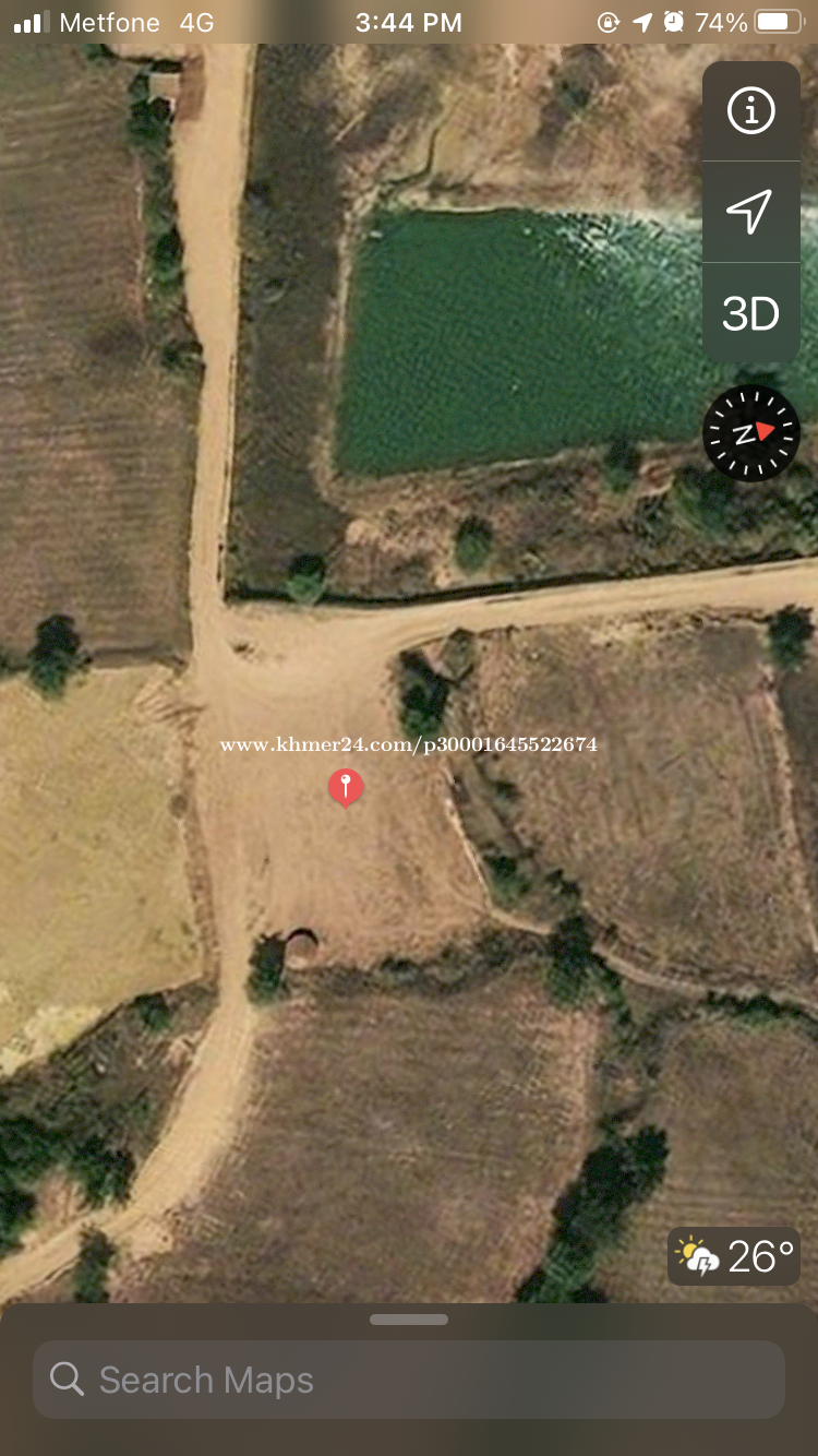 ដីលក់បន្ទាន់(10m X 22m) ជាប់រោងចក្រ មានផ្លូវមុខក្រោយ Price $7500 in ...