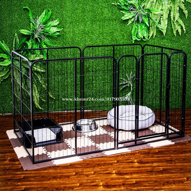 Dog Cage for Sell. I have 3 Size and 3 color. ទ្រុងឆ្កែ 6ជ្រុង