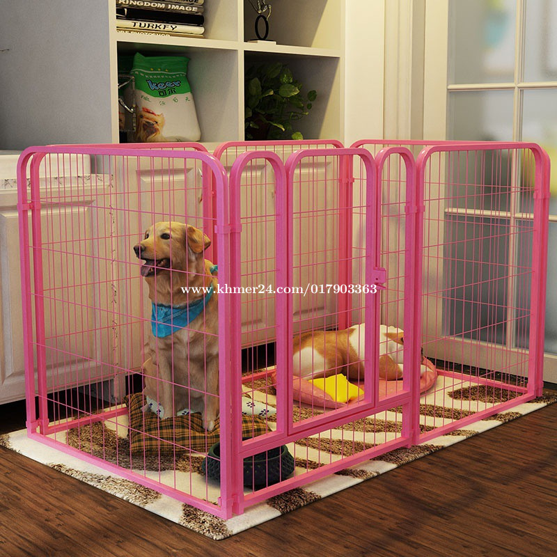 Dog Cage for Sell. I have 3 Size and 3 color. ទ្រុងឆ្កែ 6ជ្រុង