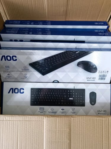 AOC KM160ទើបចូលស្តុកថ្មី ប្រើខ្សែ មួយឈុត( mouse keyboard)