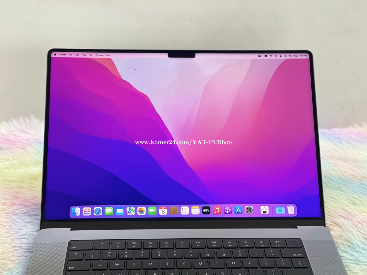 MacBook M1 Pro in Phnom Penh, Cambodia on