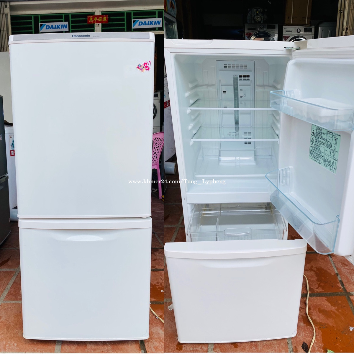 Panasonic fridge sell Price 130.00 in Phnom Penh, Cambodia Tang