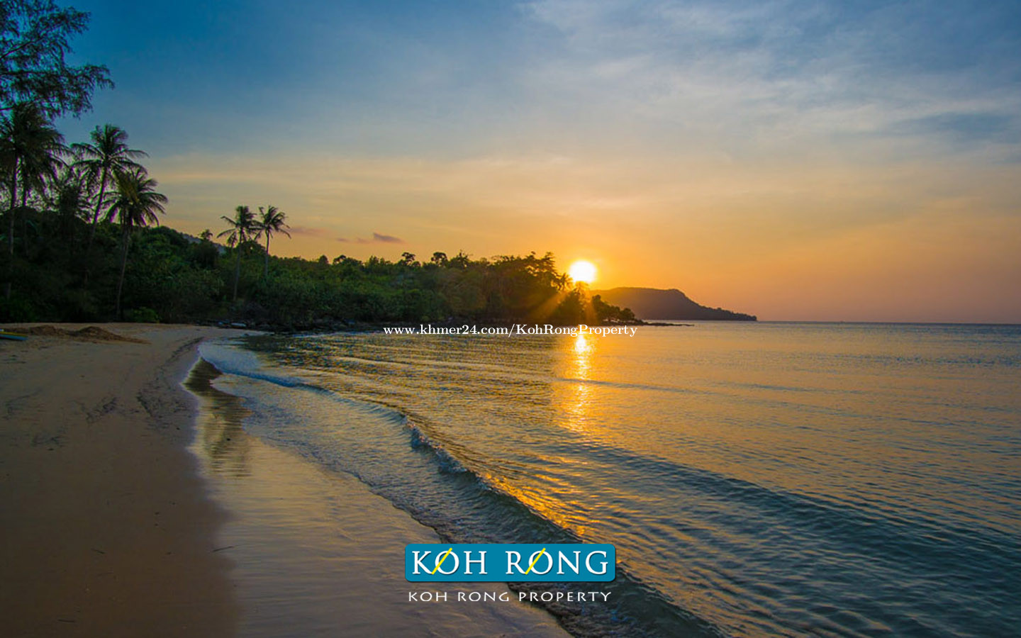 Stunning Beach Land For Sale 7.7 Hectares Price 500.00 in Kaoh Rung
