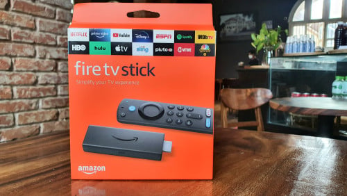 Amazon Fire TV Stick HD streaming media player with Alexa