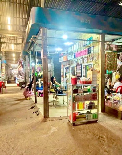 តូបលក់ក្នុងផ្សារកំពង់ប្រណាក់ ខេត្តព្រះវិហារ