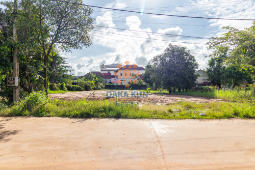 ដីលក់បន្ទាន់លើផ្លូវប៉េតុង 8 ម៉ែត្រ, ជិត BBU, ក្រុងសៀមរាប/Land for Sale in Siem Reap-Svay Dangkum