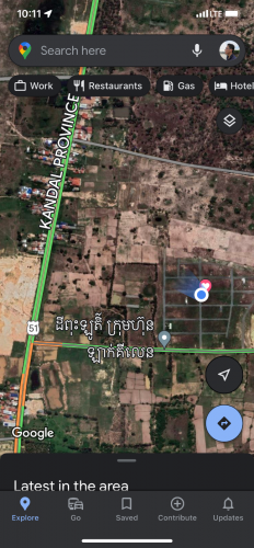 លក់ដីឡូ​ 10x20m ក្បែរផ្លូវ​ 51 ដីល្អសម្រាប់អនាគត