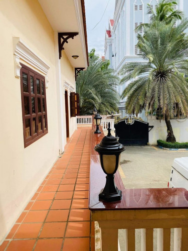 Big Land & Villa For Rent Near Ministry of Interior, 05 Rooms, 7,000$ Per Month