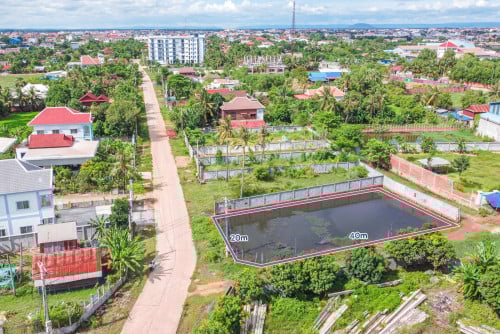 ដីសម្រាប់លក់ក្នុងសង្កាត់សាលាកំរើក ក្រុងសៀមរាប/Land for Sale in Sala Kamreuk Commune, Siem Reap