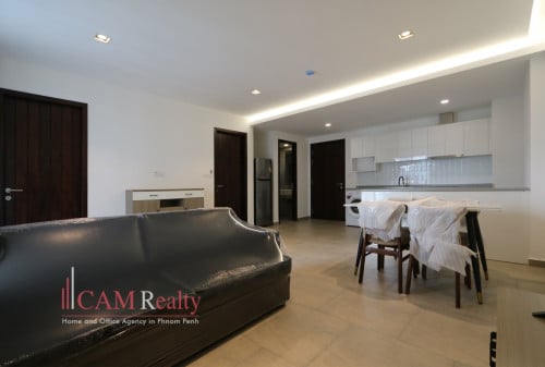 Hun Sen Blvd. area| 2 bedrooms apartment for rent| Pool and gym