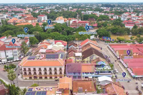 Commercial for Rent and Sale in Old market area, Siem Reap