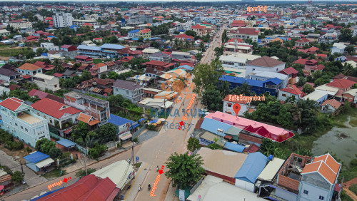 ផ្ទះអាជីវកម្មលក់នៅលើផ្លូវធំ, ក្រោយផ្សារលើ-ក្រុងសៀមរាប/House for Sale in Krong Siem Reap-Sla Kram