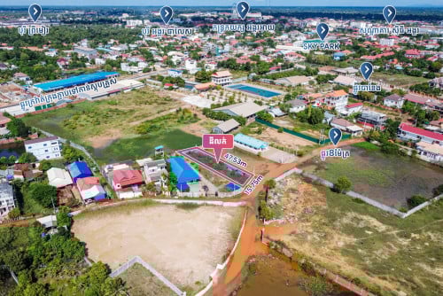 Plot Land for Sale - Svay Dankum, Siem Reap