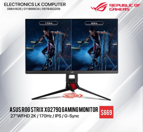 Asus Rog Strix Xg Q Hdr Gaming Monitor P Wqhd X