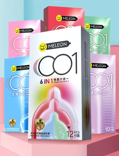 ស្រោមអនាម័យ៦ប្រភេទក្នុងប្រអប់តែ១