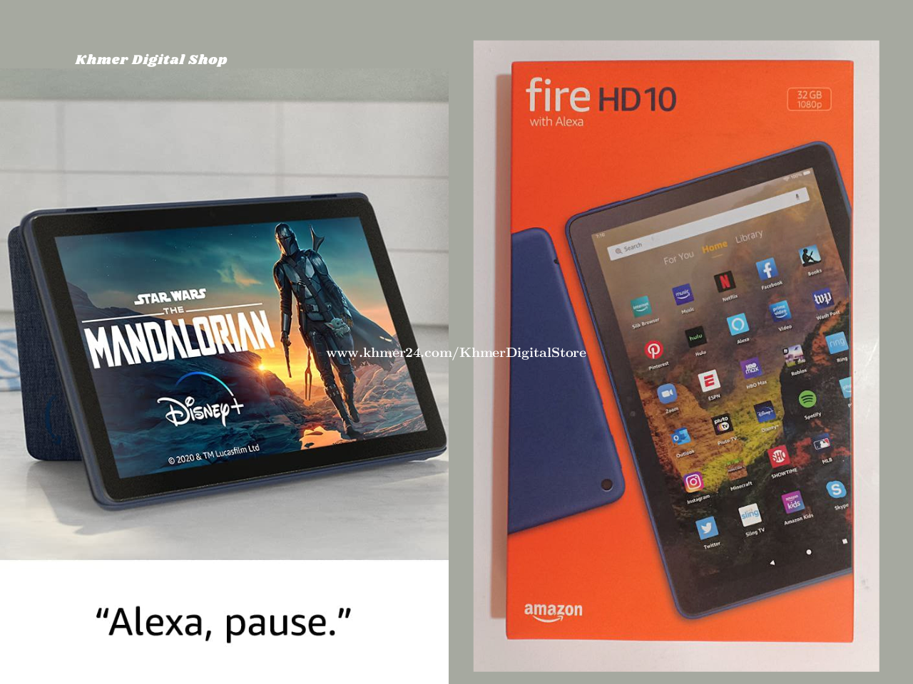 Fire HD 10 Tablet (10.1 1080p full HD display, 32GB) (2021
