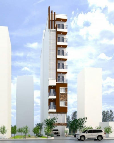 លក់អាគារបន្ទាន់ 7 ម៉ែតគុណ 40 មានគ្រឹស10 ជាន់ សង់បានបីជាន់  sky tree ️