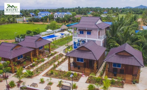 សោភា ភូមិខ្មែរ (Sophea Khmer Village) resort for rent $3600 per month