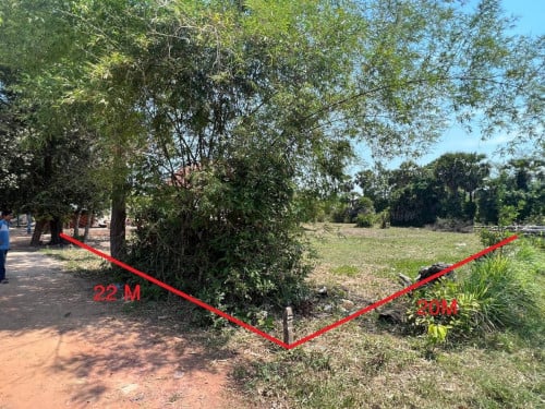 ដី លក់ផ្លូវ ប្រលានថ្មី សៀមរាប