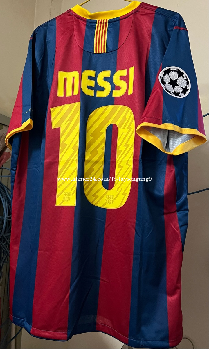 Barcelona 10/11 Home kit Price $15.00 in Phnom Penh, Cambodia - Seng ...