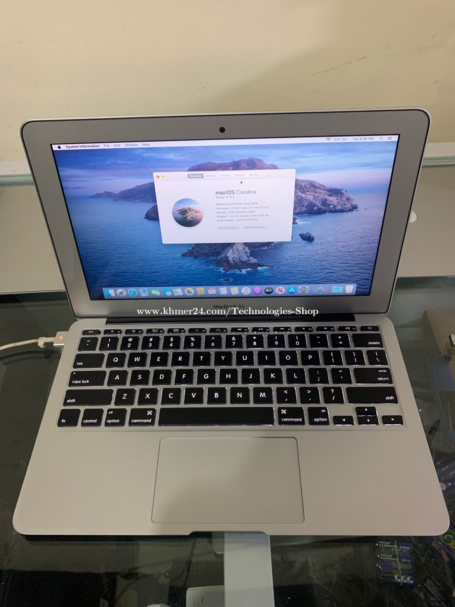 MacBook Air 11.6inch early 2015 ci5 ram 4gb ssd 128gb grade A 329