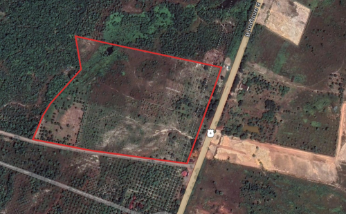 ដីលក់បន្ទាន់ 9.8 ហិកតា 35$/m2 ជាប់ផ្លូវជាតិលេខ4 ជិតផ្លូវបំបែក ស្រែអំបិល