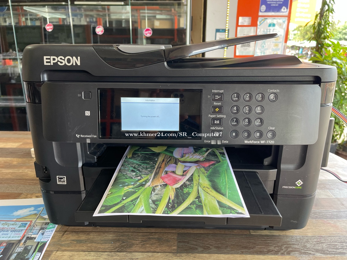 Sold out Epson WF7720 A3 COPY WIFI SCAN PRINT Head Good !👍