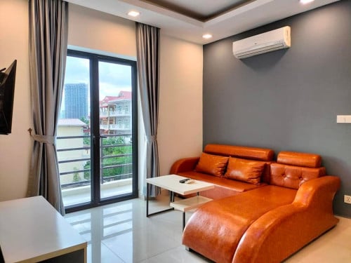 Toul Kork area | Modern apartment 2 bedrooms with gym for rent near Tk avenue