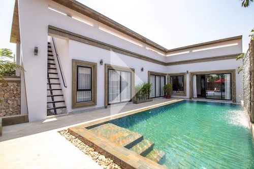 2BR-Villa with Pool for Rent - Svay Dankum, Siem Reap
