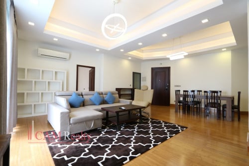 BKK1 area| Spacious western style 3 bedrooms serviced apartment for rent