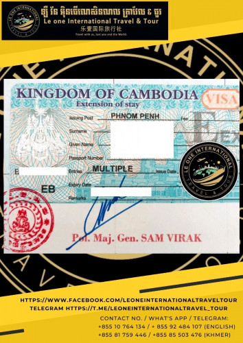 Cambodia Visa Renewal Services