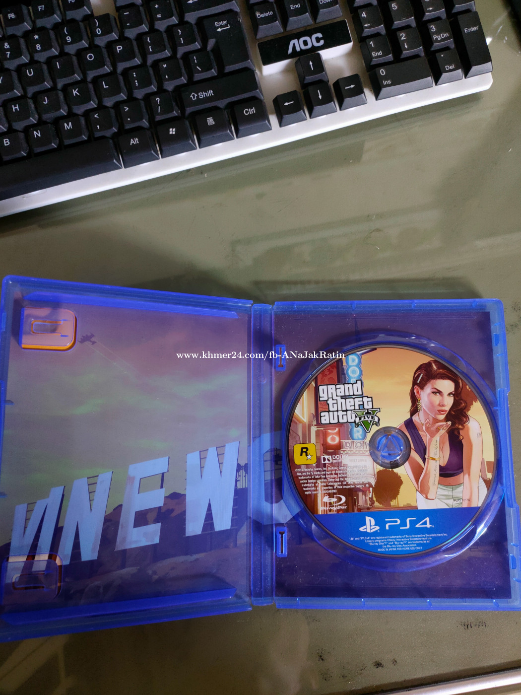 Gta5(Ps4 Second Hand Game) in Phnom Penh, Cambodia on