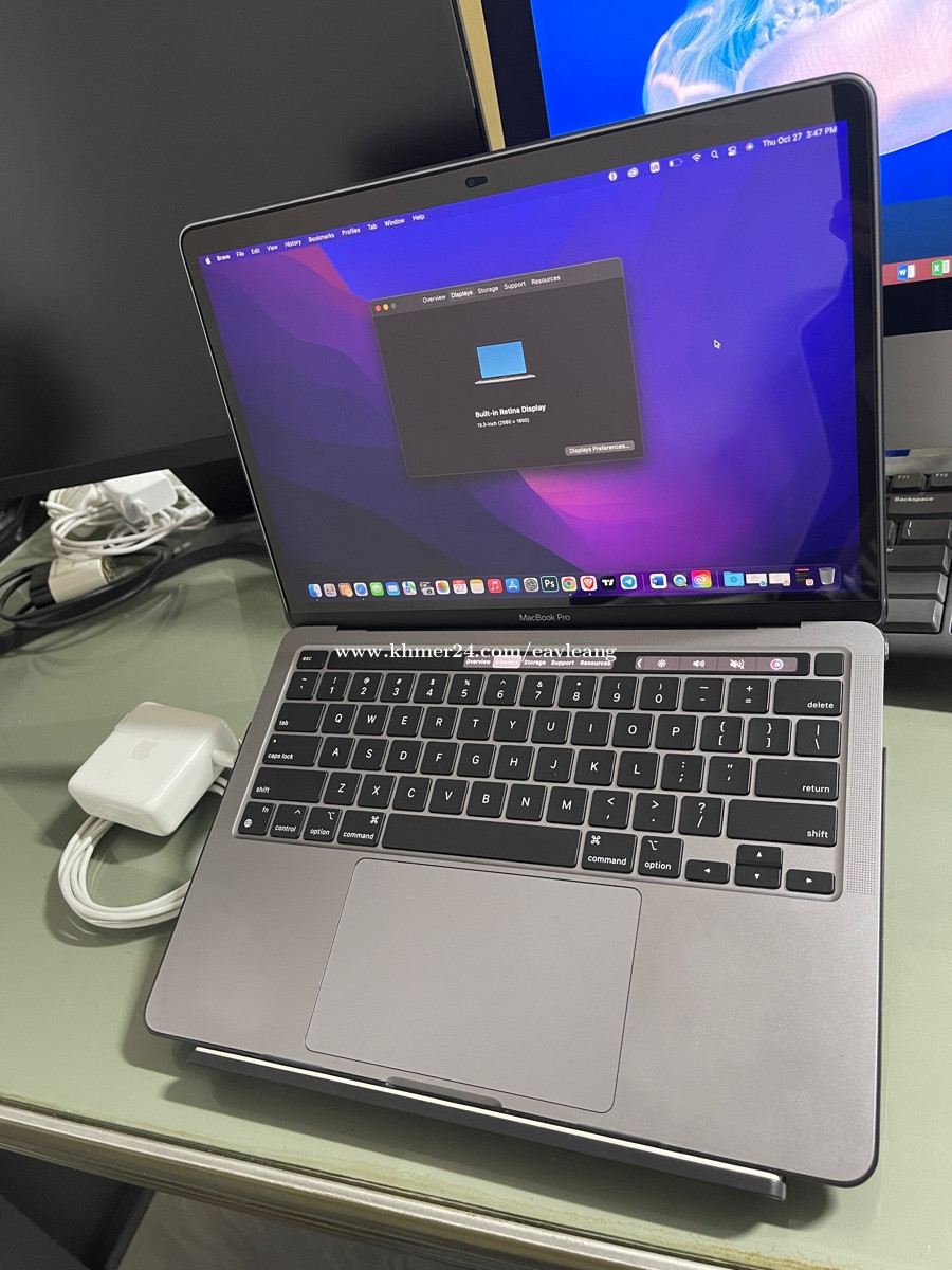 sell my Macbook Pro M1 2020 8+512g 99.99 new with box original full