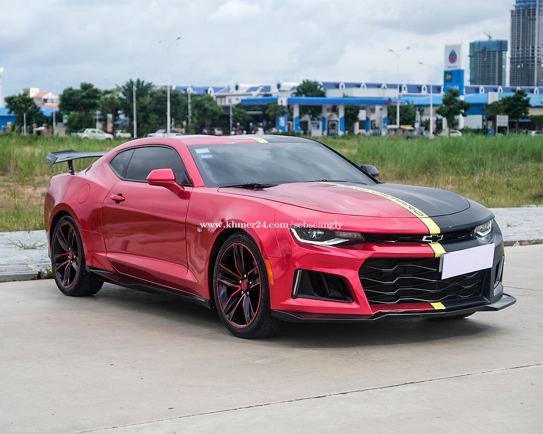 Rent Camaro RS Up ZL1 2017 in Phnom Penh, Cambodia on