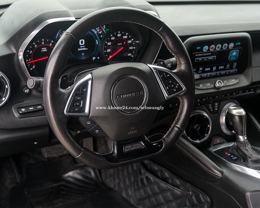 Rent Camaro RS Up ZL1 2017 in Phnom Penh, Cambodia on