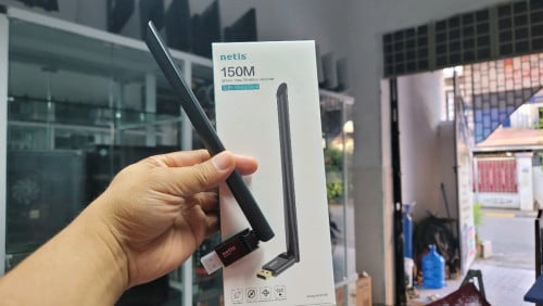 Net is 150M Driver free Wireless Adapter Model: WF2119C