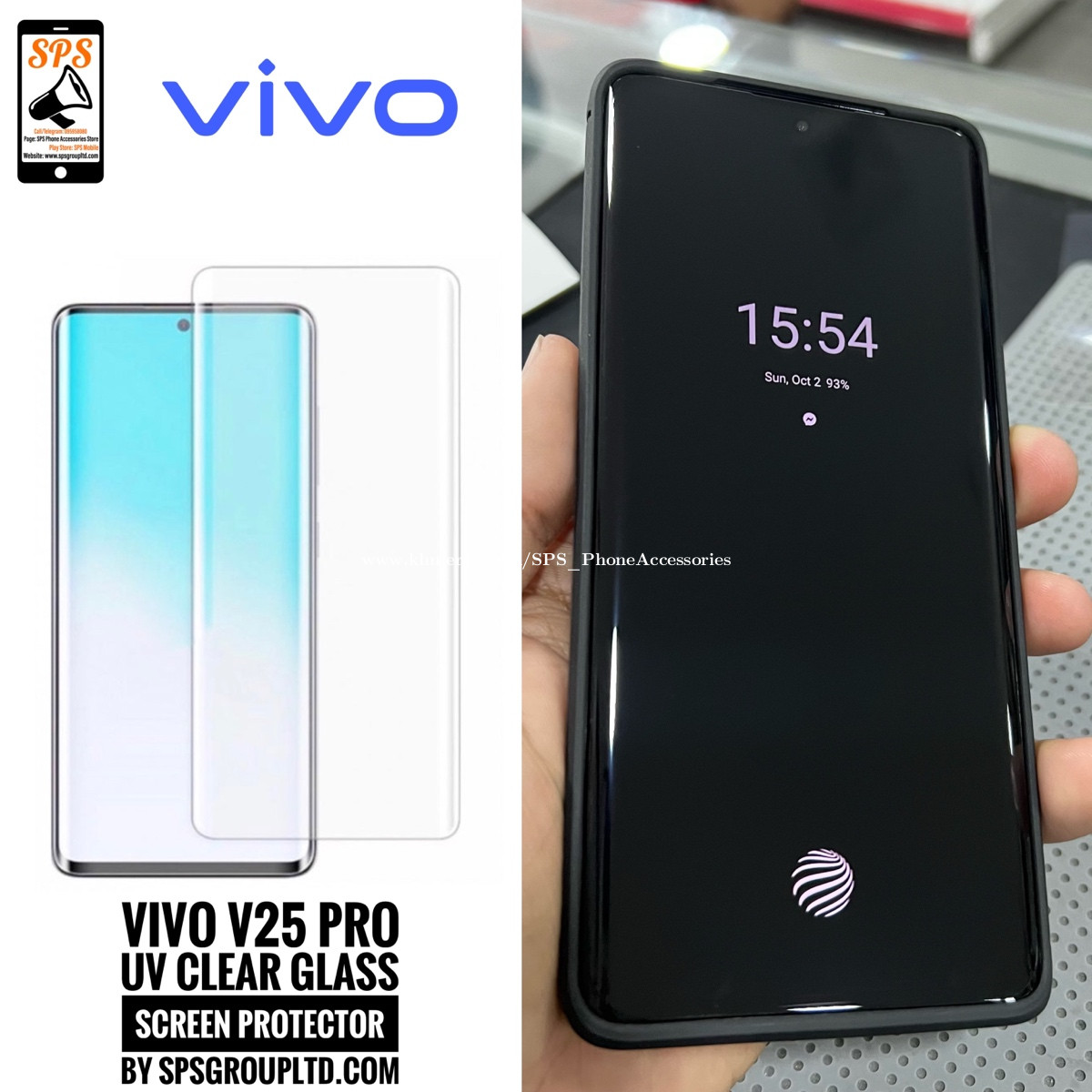 vivo v25 pro uv glass price