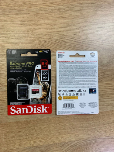 Original SanDisk Extreme/ Extreme Pro