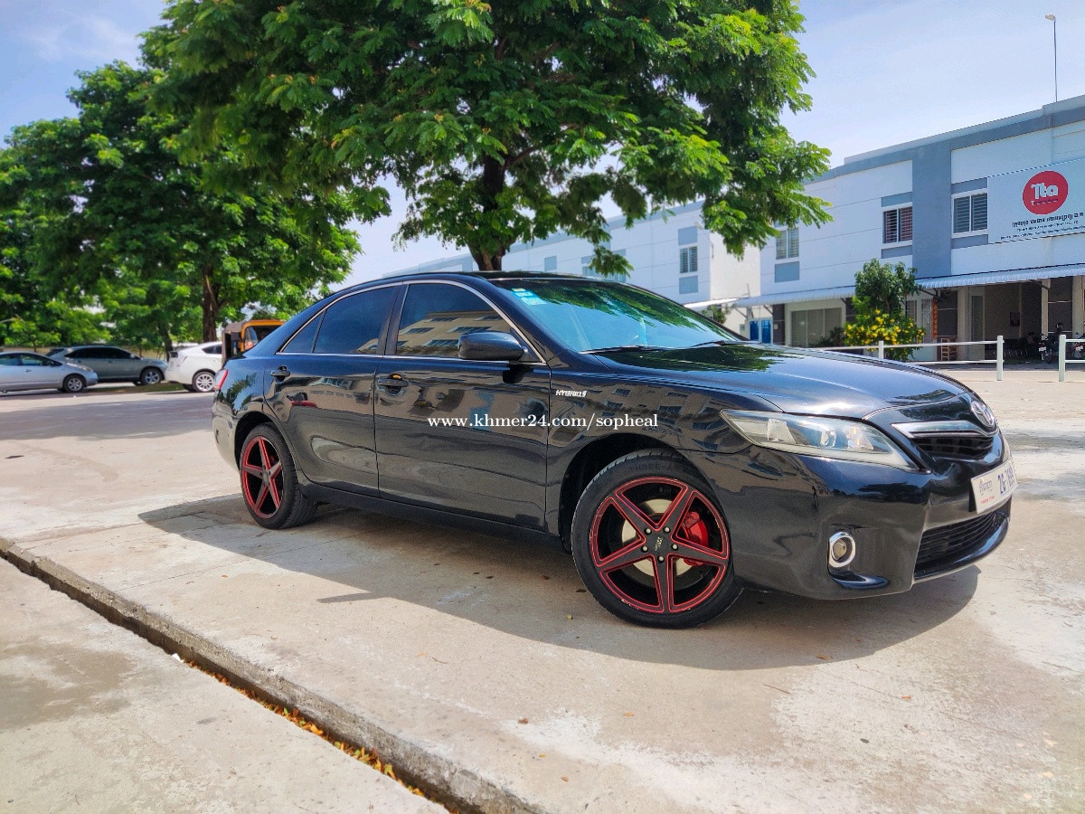 Car for sale Camry hybrid full option UP010 ឡានថ្មីបើកដំបូល ក្នុងលឿងលេងយ៉ាន់កង់ថ្មី5