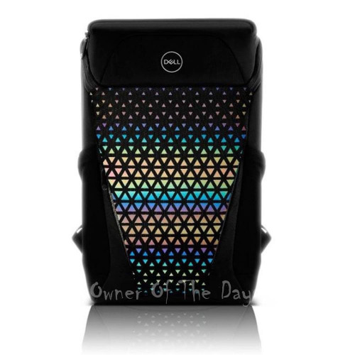 Dell Bag 17&quot; Black with Rainbow Reflective Front Panel