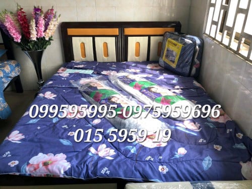 ឈុតគ្រែដែកក្បាលជ្រុង 1.8m ×2.0m