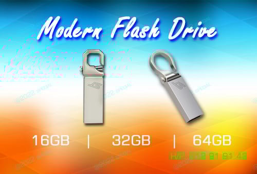 Promotion Modern Flash Drive 64GB $8  32GB :$6